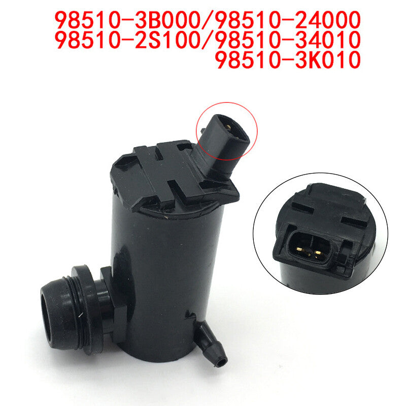 Windshield washing machine pump suitable for modern accents for Elantra Sonata Tiburon for Tucson Amanti