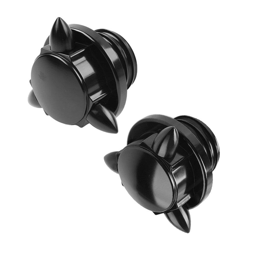 Left Right Thread Gas Cap Fuel Tank Cover Fit for Harley Softail Road King Sportster Q