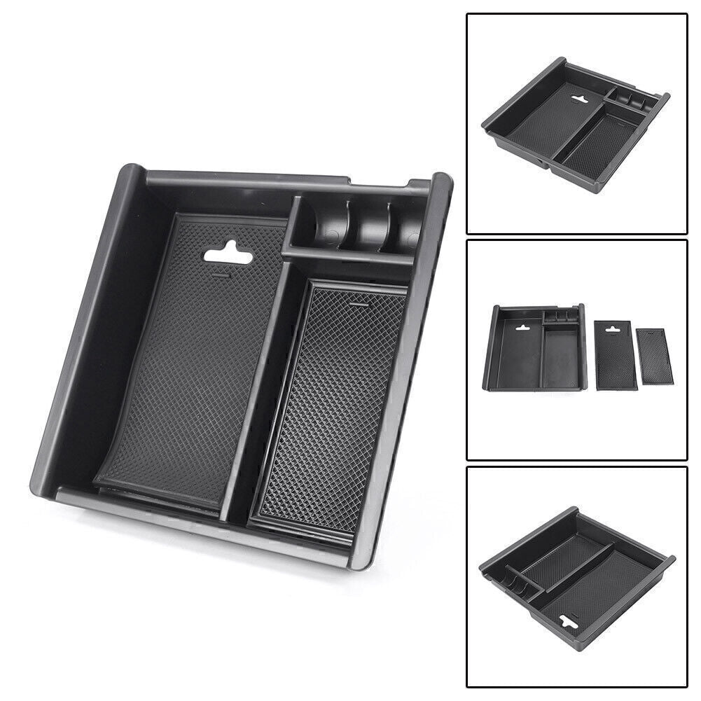 Car Center Console Armrest Storage Container Tray for Toyota Tacoma 2016 2017 Q