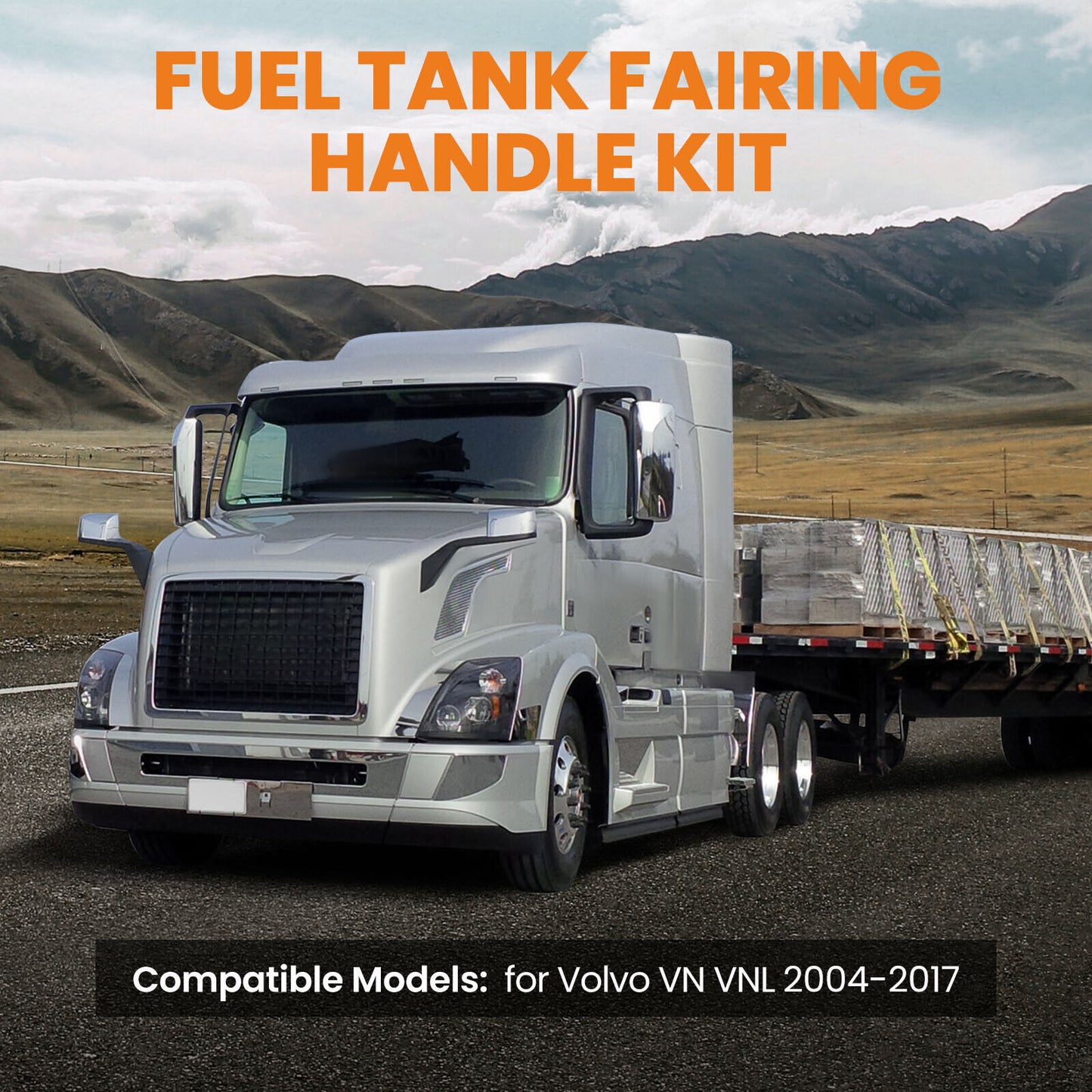 Complete fuel tank rectifier handle kit for Volvo VNL chassis 2004-2017 85125440- n