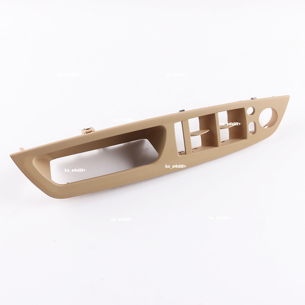 Left Door Window Switch Panel Cover 51416975793 for BMW for X5 X6 E71 E70-Beige Q