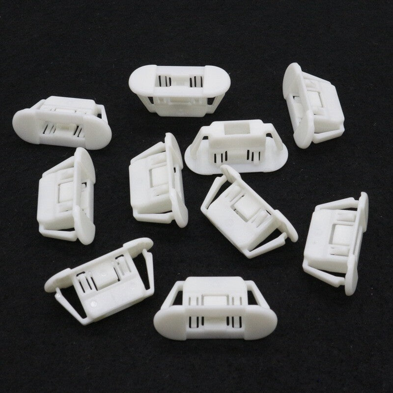 10-piece set of car kick plate retainer cable ring clamps suitable for Nissan 76988-3J000