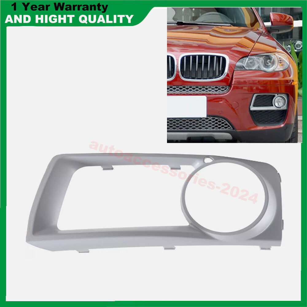 51117312595 Front Left Bumper Fog Lamp Grill Cover Decoration Forfor E71 X6 2008-2014- v