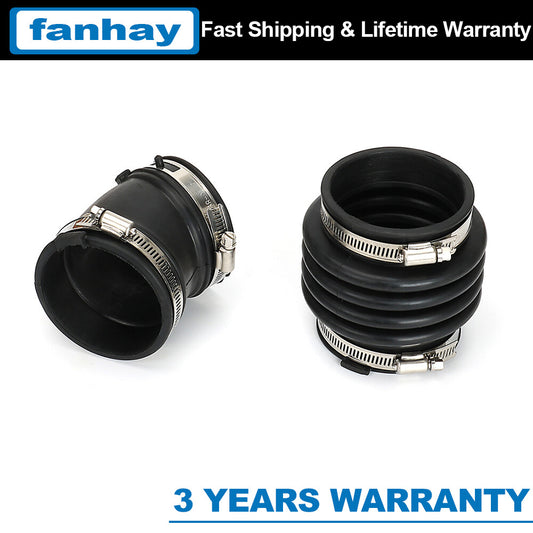 2x Air Intake Resonator Hose Tube Duct Boot For 03-07 for INFINITI G35X 16576-EG00A Q