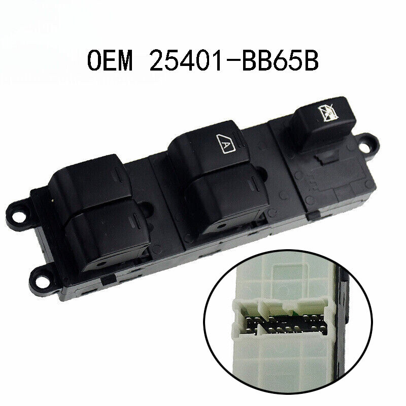 for Infiniti for Nissan NAVARA 25401-BB65B RHD Power Window Control Switch NEW