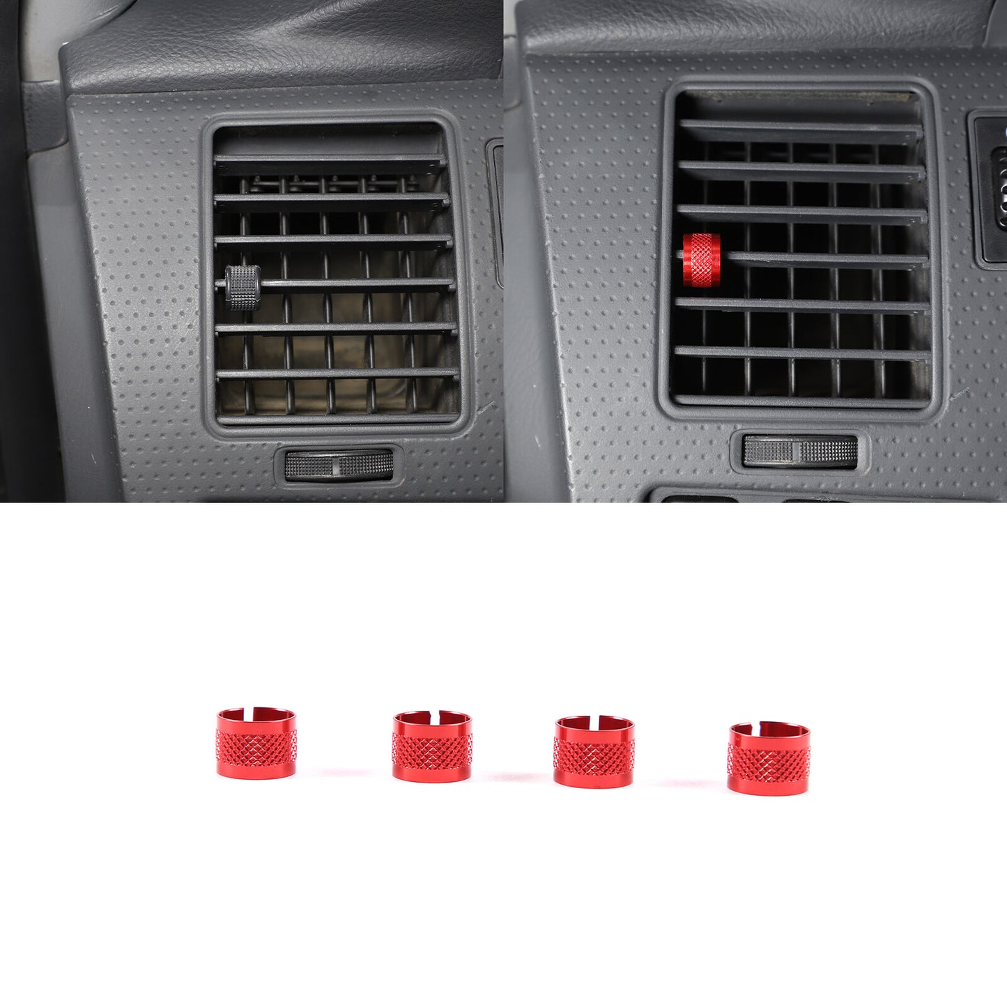 Matte Black 4-Door Grab Handle Trim Protective Cover for Land Rover Discovery 4 2010 - 2016 - v