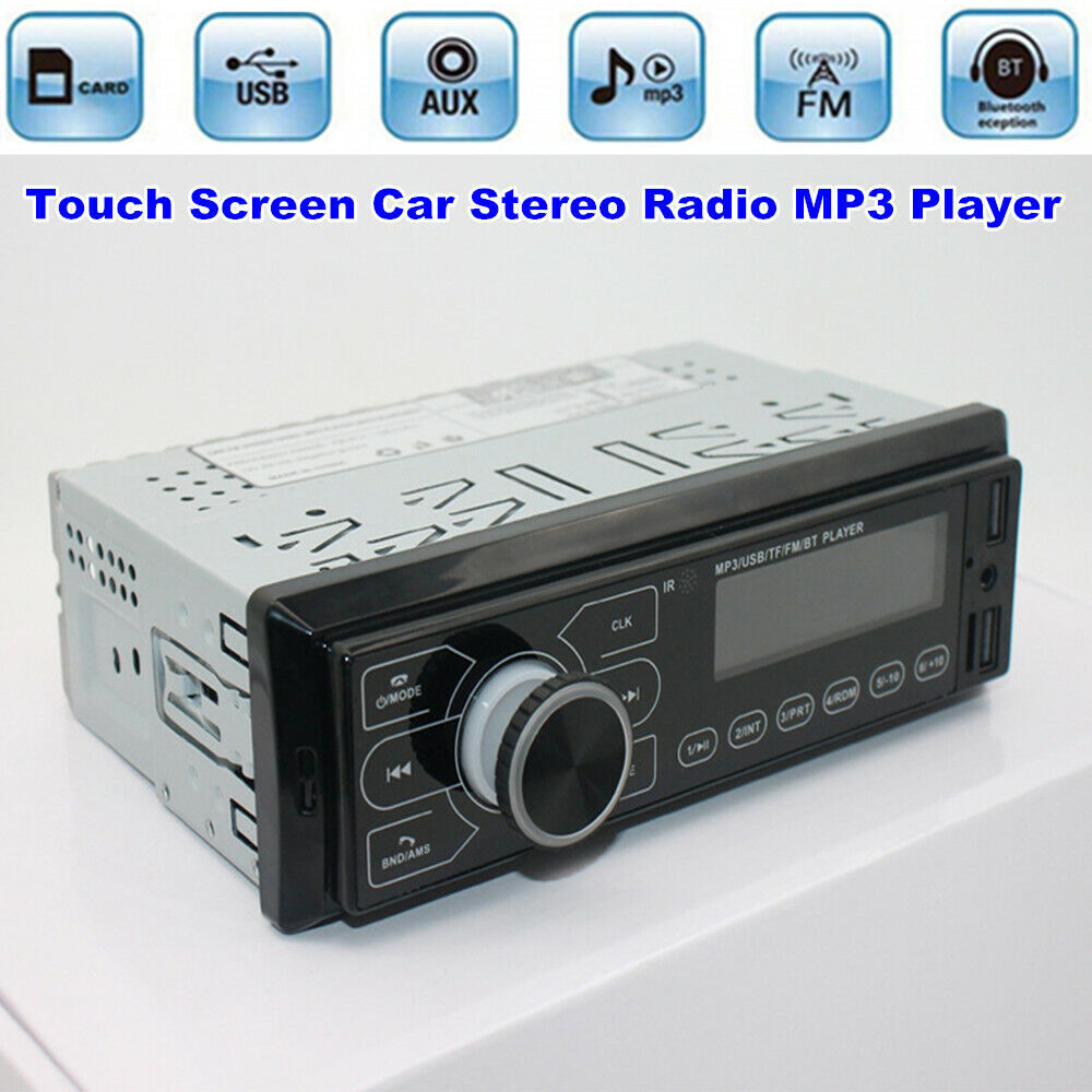 Touchscreen Bluetooth Car Stereo Radio SD USB MP3 Player Audio Built-in Unit Kit n