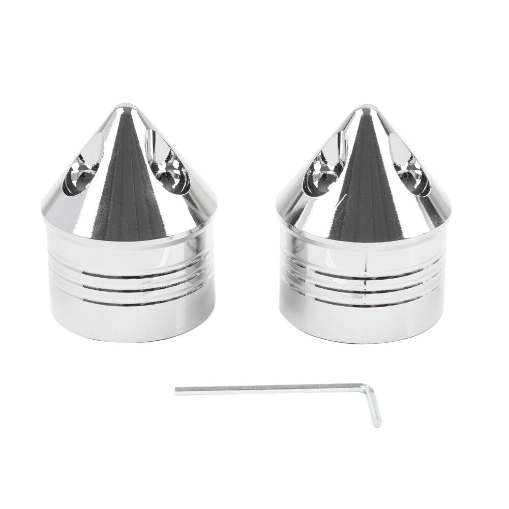 Front Axle Cap Nut Cover Fit for Harley Touring Dyna Road King Glide FLHR US