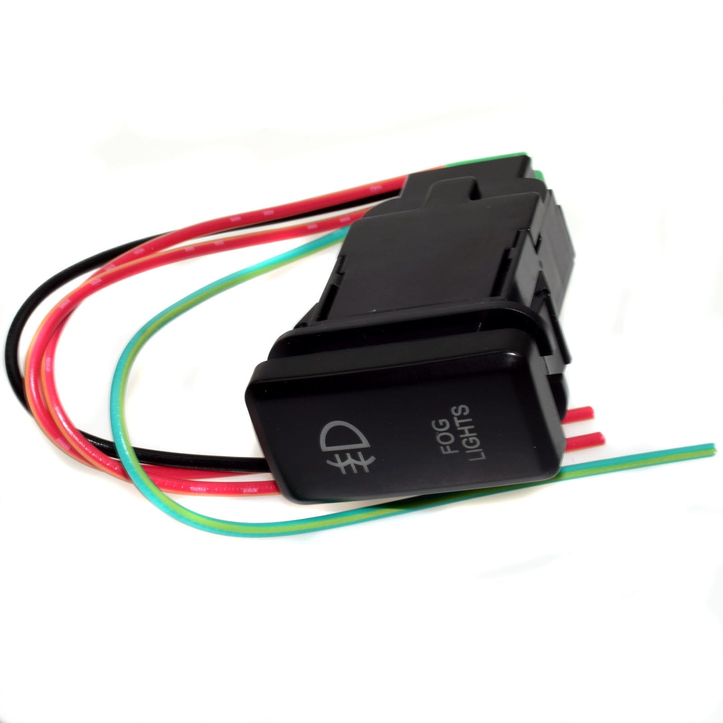 for Toyota FJ Cruiser Fortuner Hilux Tacoma with Red LED Fog Light Push Switch
