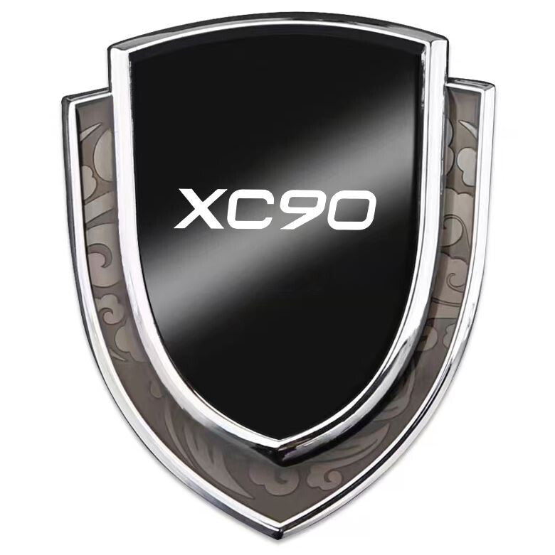Bonnet badge decal for Audi Quattro Hood lower grille badge, front, 42 mm
