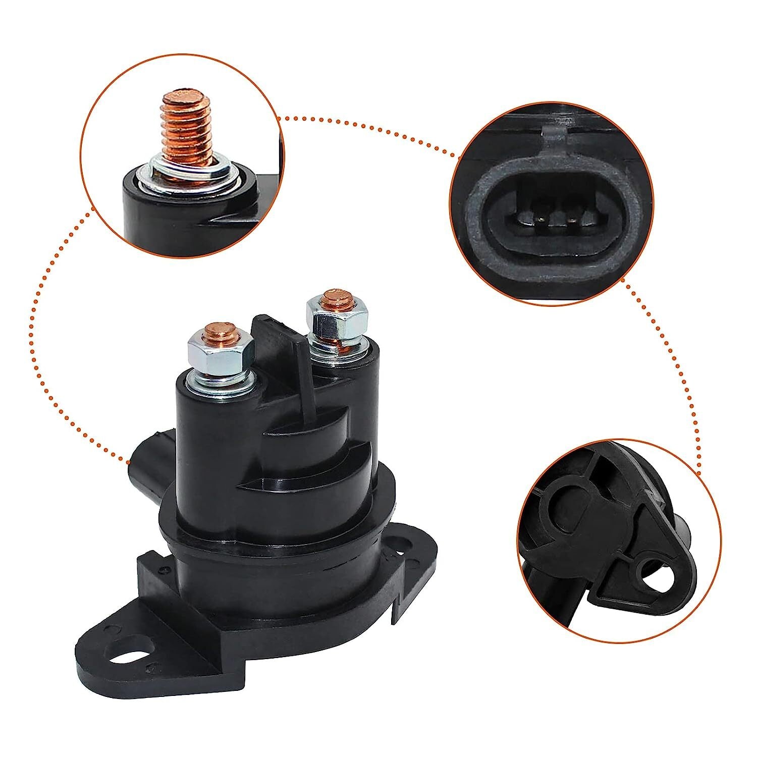 Starter Solenoid Relay for Seadoo xp GTI GTX Speedster Sportster for Challenger 1800