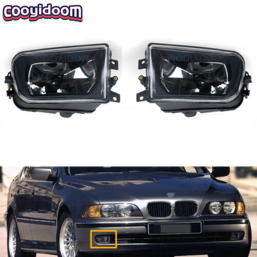 Fog Lamps for BMW 5 Series E39 1995-2000 520 525 523 530 525li 535 523li No Bulb