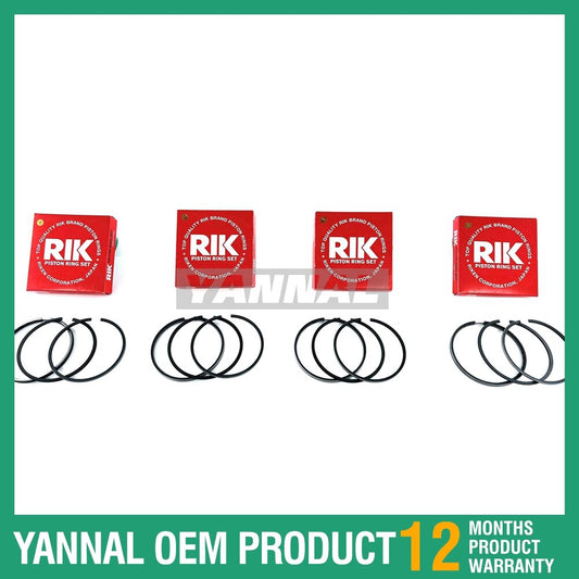 Piston ring kits 5873110820, 6631854, 8942478671 are suitable for Isuzu 4JB1 and 4JB1T 2.8L engines.
