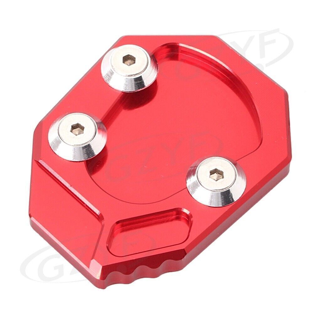 Motor Kickstand Side Stand Pad for Yamaha YZF-R1 2009-2015 2010 2011 2012 RED Q