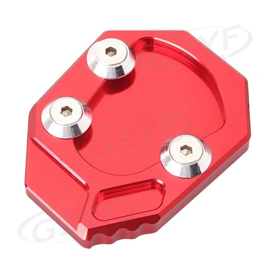 Motor Kickstand Side Stand Pad for Yamaha YZF-R1 2009-2015 2010 2011 2012 RED Q