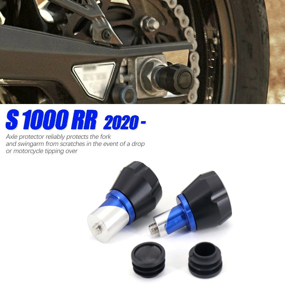 Fit for BMW S1000XR Front Axle Slider Wheel Crash Pads Protector 2020-2024