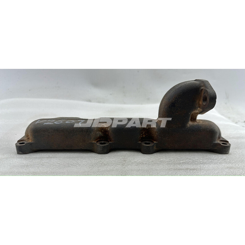V2607 exhaust manifold is suitable for excavator engine parts.
