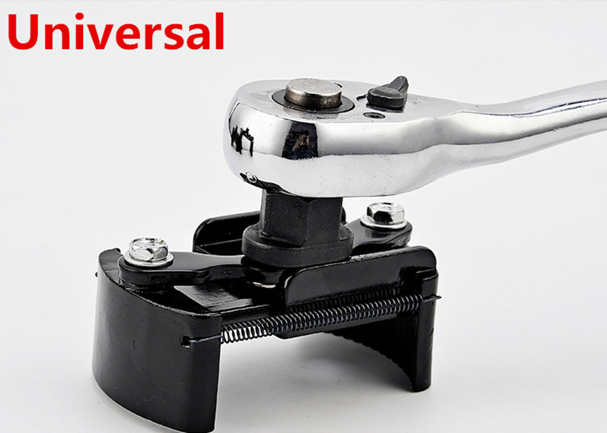 Adjustable Car Oil Fuel Filter Install Removal Tool Wrench Pull Spring Design