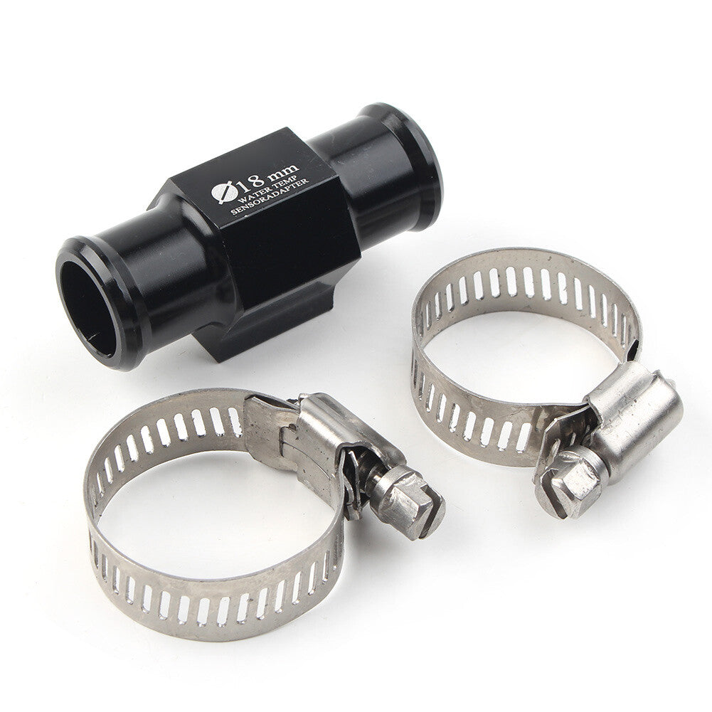 18mm Water Temp Temperature Joint Pipe Sensor Gauge Meter Radiator Hose Adapter Q