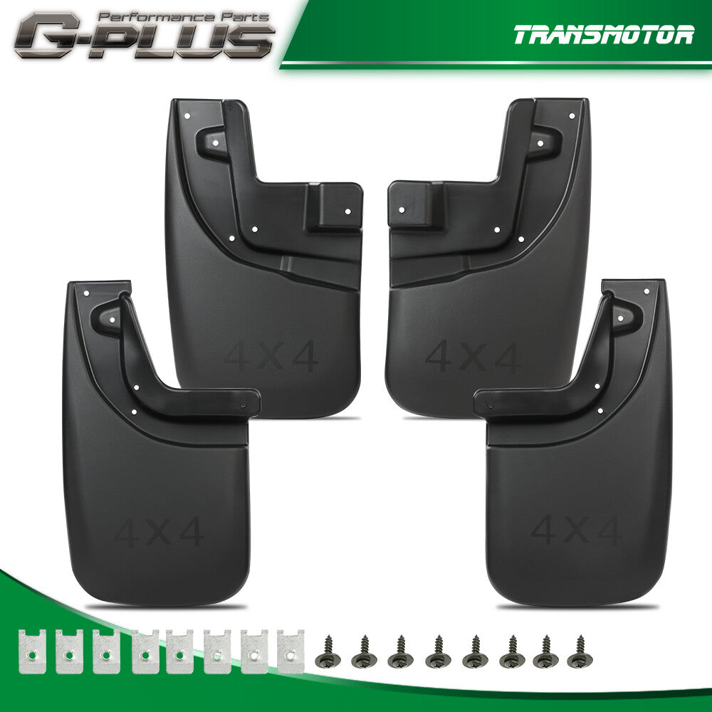 2005 - 2015 Mud Guards (Black Mud Guards + Mud Tablets) Q