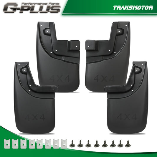 2005 - 2015 Mud Guards (Black Mud Guards + Mud Tablets) Q