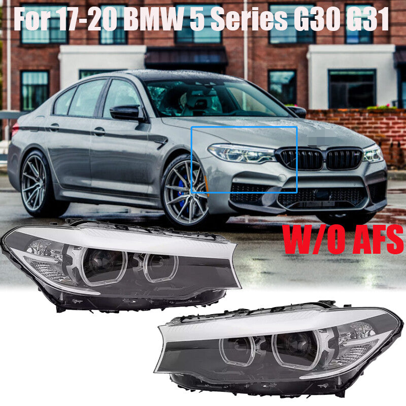 LED Icon Headlight Pair For 2017 2018 2019 2020 5 G30 G31 M5 540i 530 n