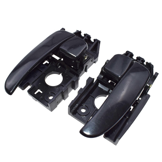 Interior Front Left and Right Black Door Handle for for Hyundai for Elantra 2001 - 2006 2x- v