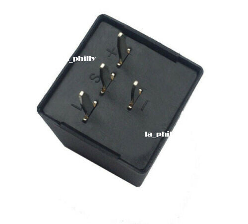 4-Pin EP29 LED Flasher Relay Fix For LED Turn Signal Lamps Hyper Flash Q