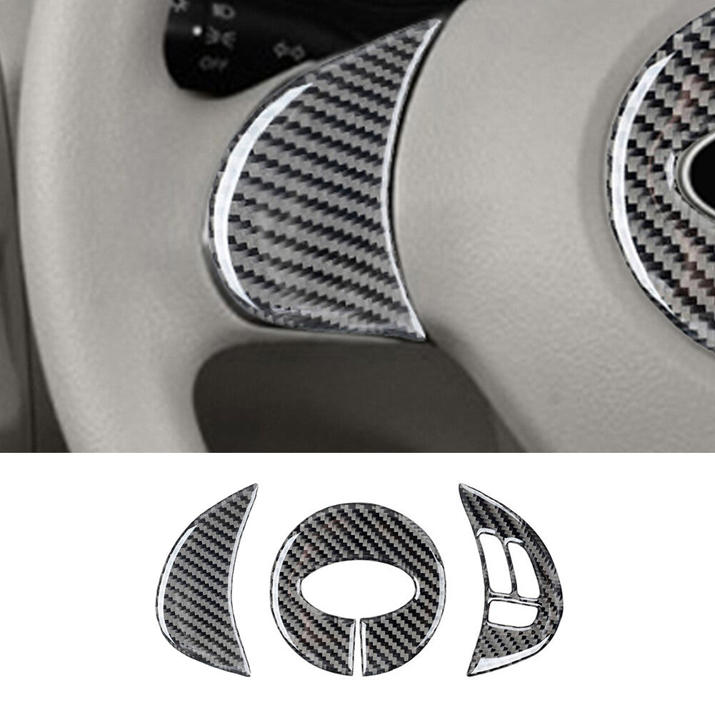 4X Red Carbon Fiber Front Door for Seat W/o Power Cover Trim for Dodge Durango 14-20 v