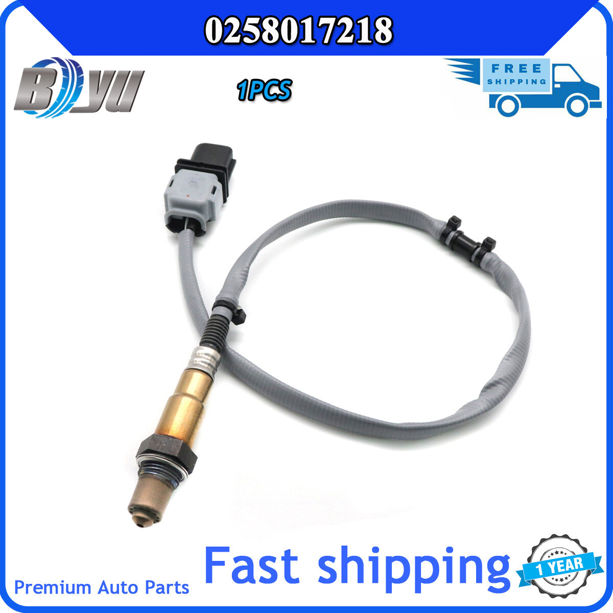 Suitable for Panamera 3.6L 4.8L V6 V8 2010-16 New Oxygen Sensor 0258017218 1P- v