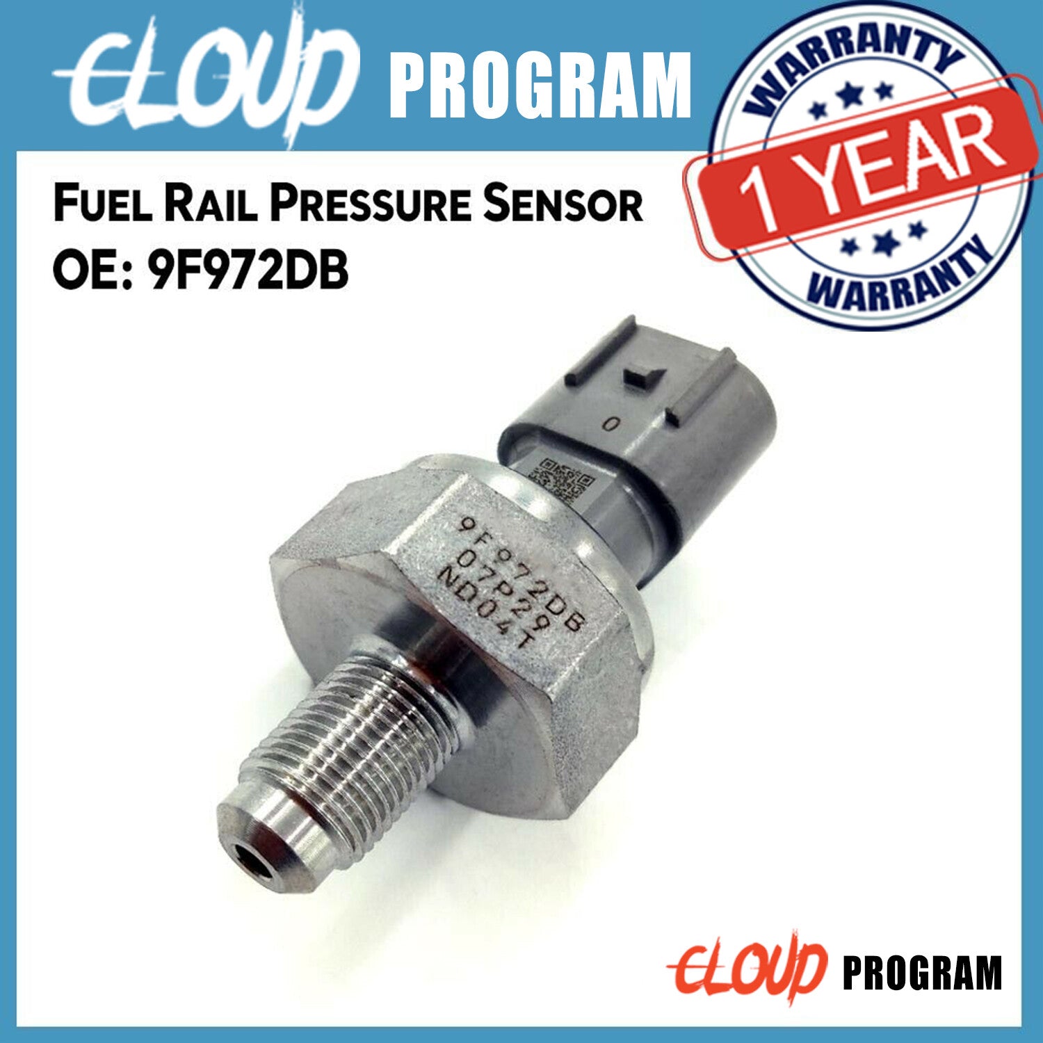 Fuel Rail Pressure Sensor 9F972DB For 11-2017 Expedition for Lincoln for Navigator n