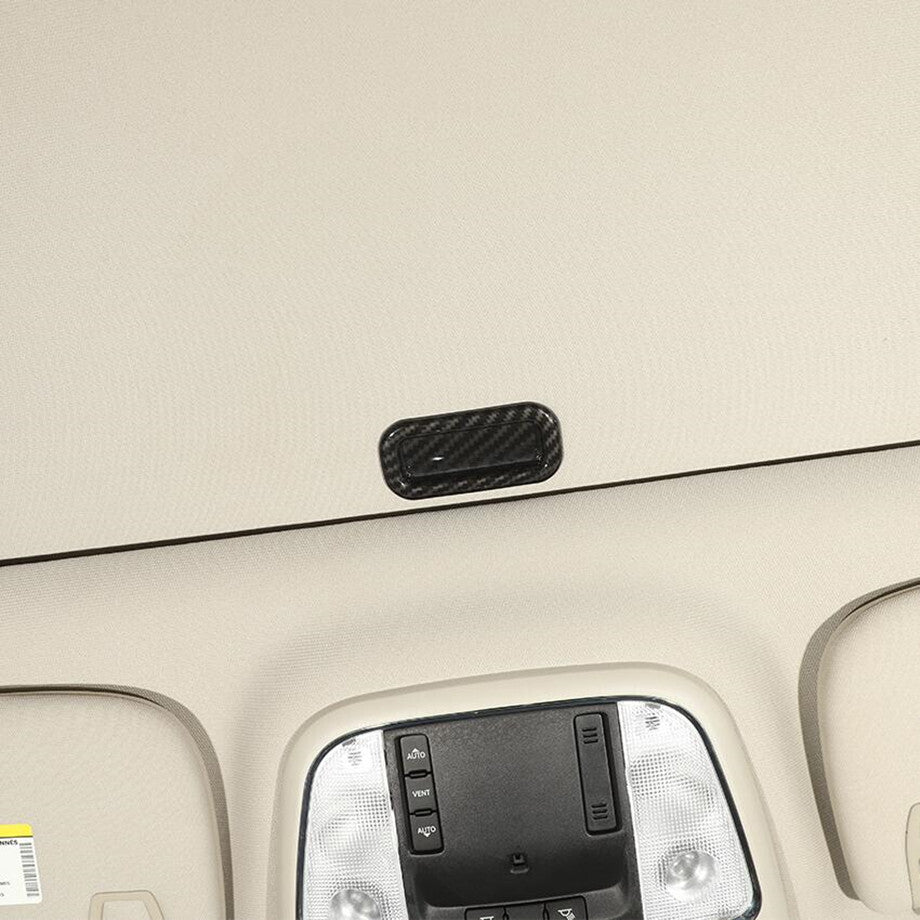 Suitable for 2011-2024 for Dodge Durango ABS carbon fiber car roof sunroof handle cover trim