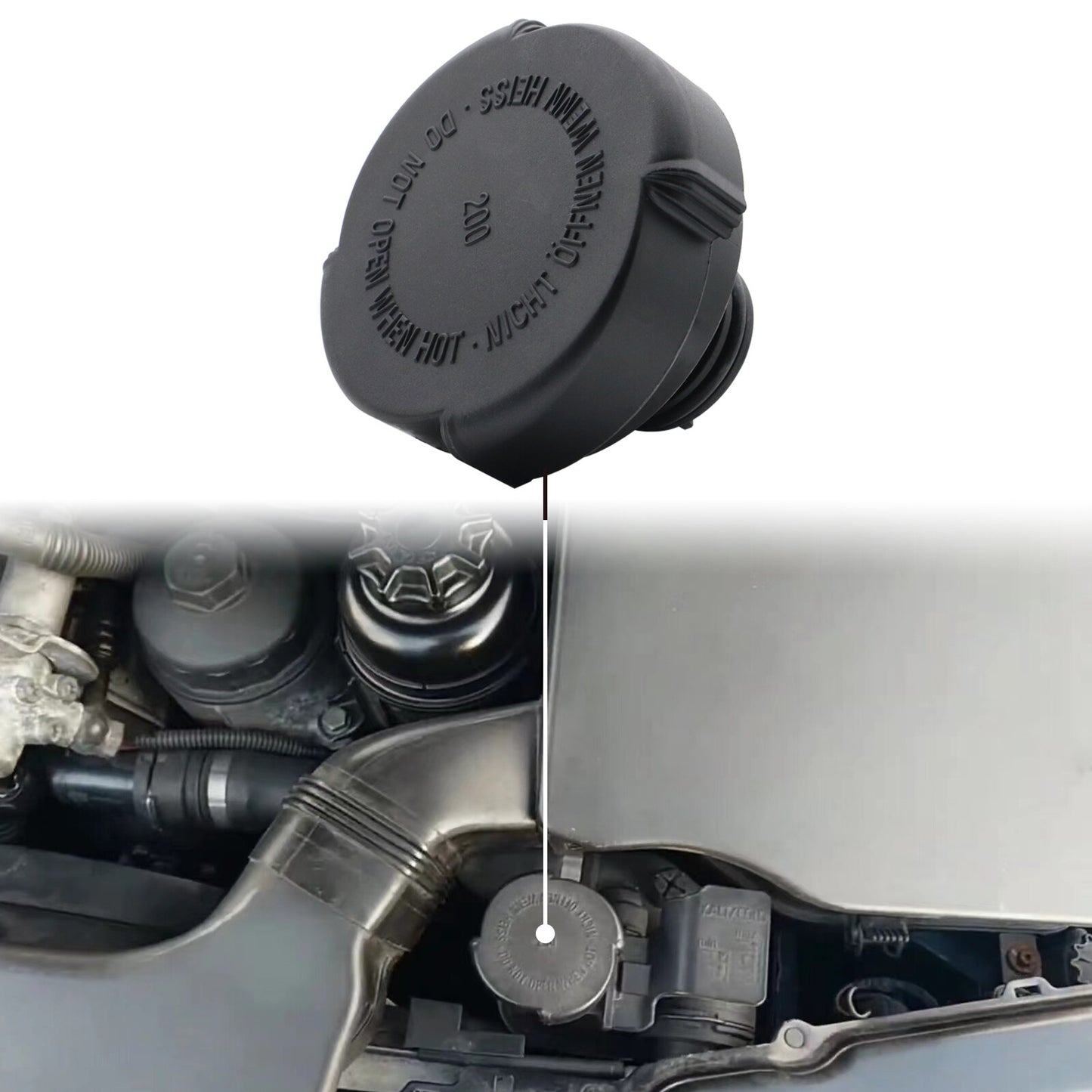 Radiator Pressure Cap 2.0 Bar for BMW E36 E46 E30 E39 E32 Coupe Touring Compact Q