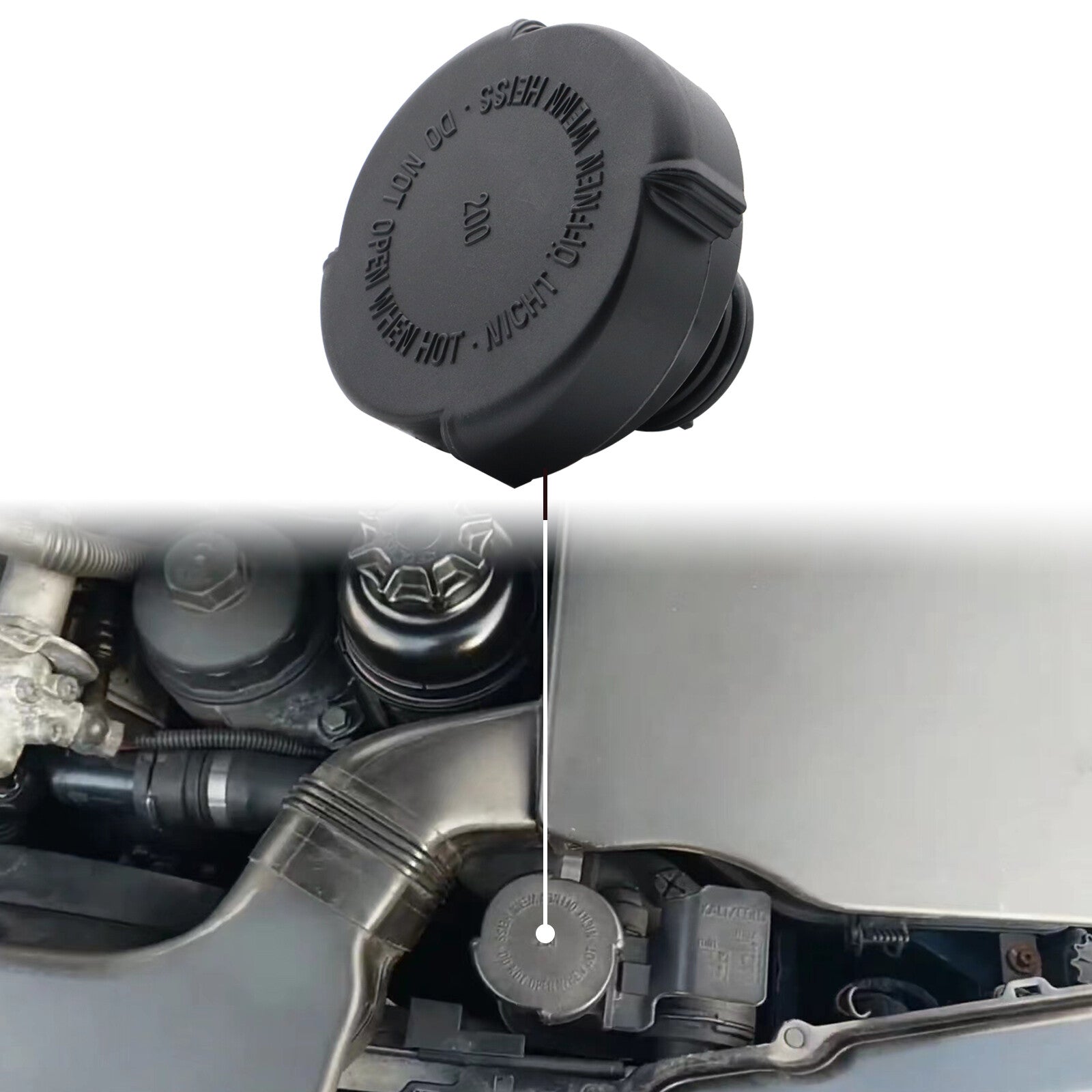 Radiator Pressure Cap 2.0 Bar for BMW E36 E46 E30 E39 E32 Coupe Touring Compact Q
