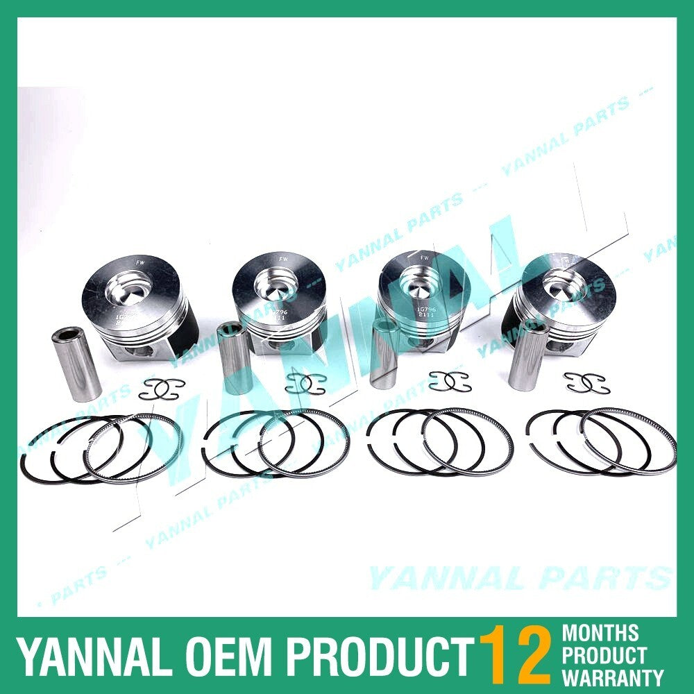 V2203M-DI engine piston kit for Kubota engines, suitable for Bobcat S130 S150