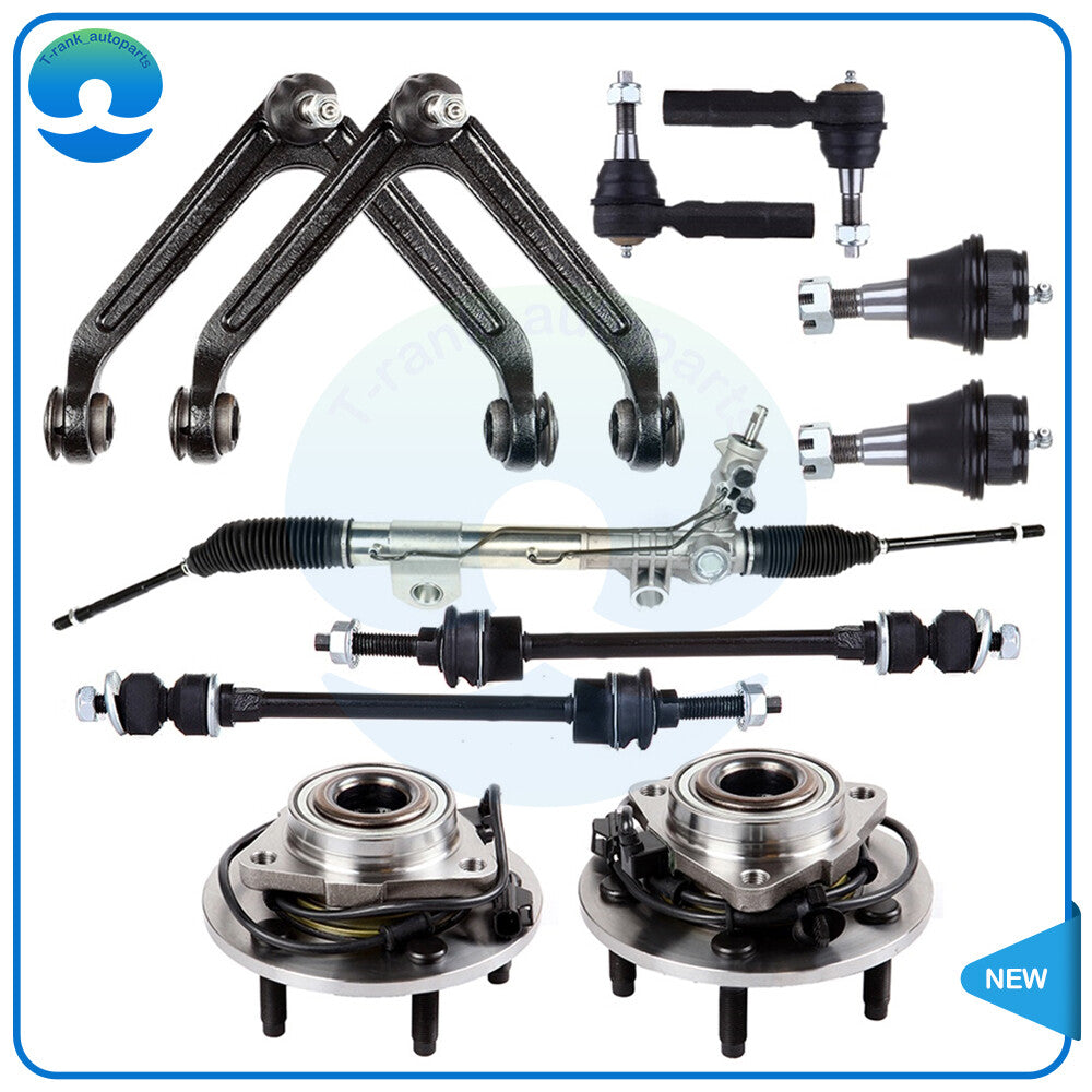 11Pcs Power Steering Rack  Pinion Assembly for 2002 2003-2005 for Dodge for Ram 1500