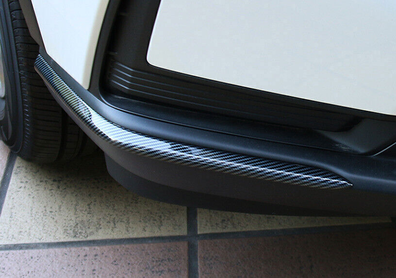 for Honda CRV CR-V 2023-2024 Carbon ABS Front Bumper Side Spoiler Apron Guard