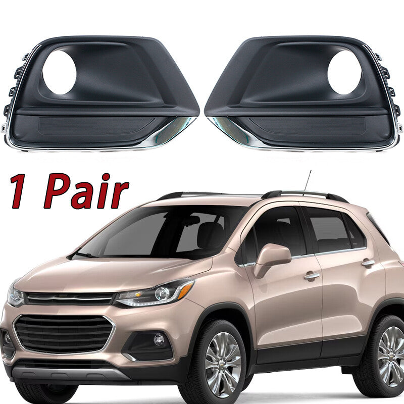 for Chevrolet Trax Tracker 2017-2019 Fog Light Cover Fog Lamp Grille With Holes