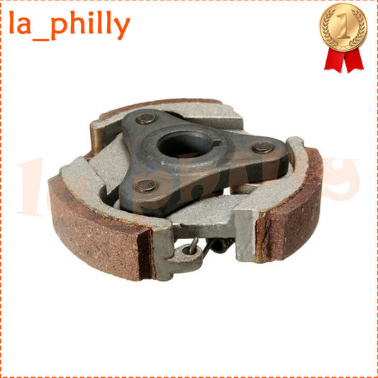 47cc 49cc Centrifugal Clutch Pad for Mini Moto Quad Dirt Bike Atv 3 Shoe Spring Red Q