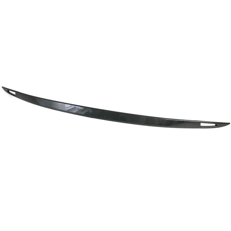 ABS Carbon Fiber Rear Trunk Lid Decoration Trim for Model S 16-2019 2020 B n
