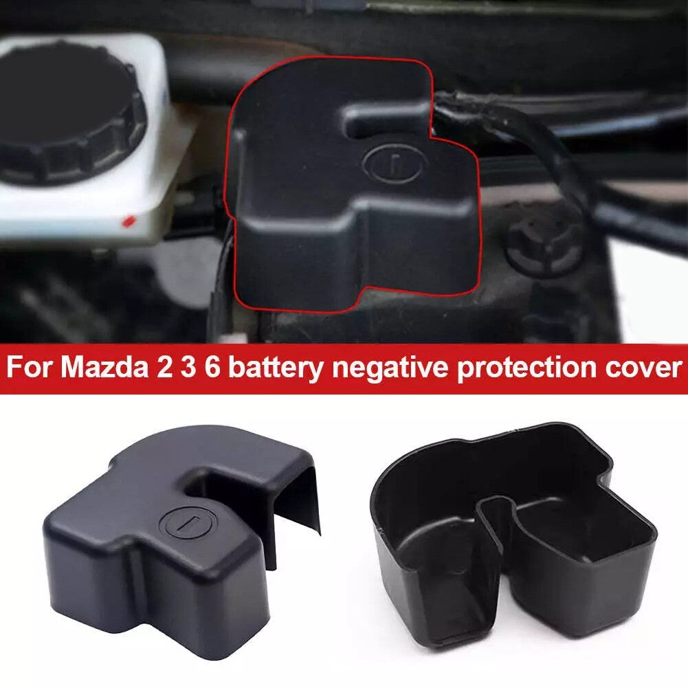 Car Battery Anode Negative Electrode Protector Cover for Mazda 2 3 6 CX-5 CX-4 v
