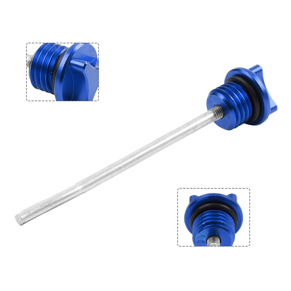 CNC Engine Oil Dipstick Blue for Lifan For YX 125cc 140cc Pit Dirt Bike