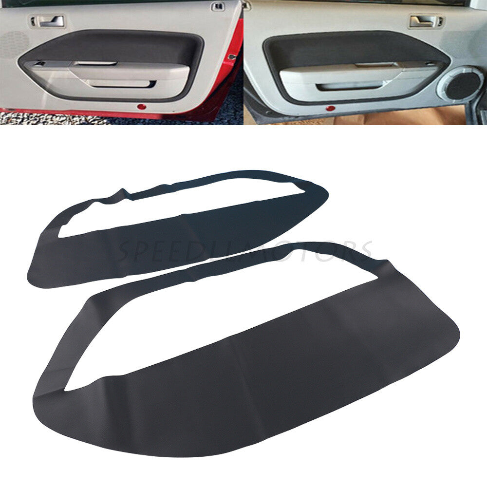 Interior Door Panel Insert Hard Replacement Cover Fits for Ford for Mustang 2005-2009 Q