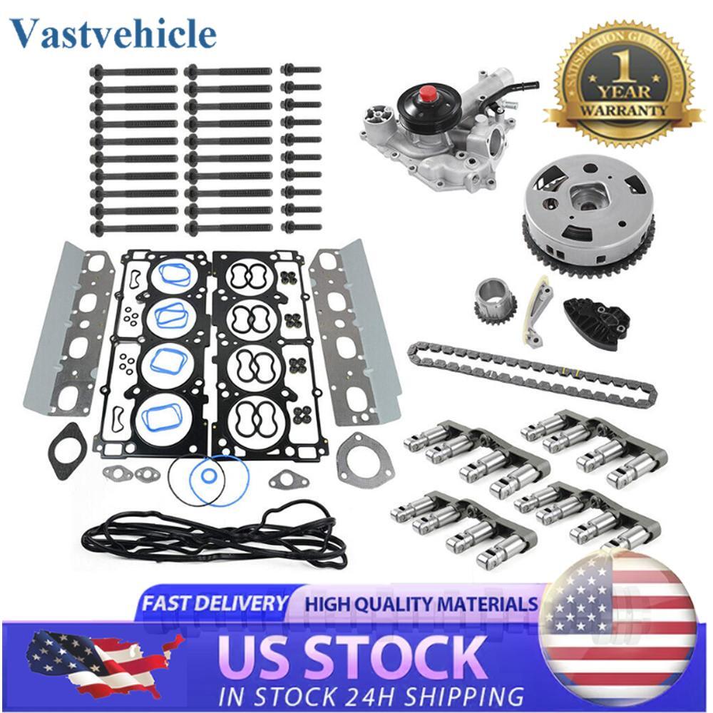 MDS HEMI Lifters Cam Timing Chain VVT Water Pump For 2009-19 for Dodge Ram1500 5.7L