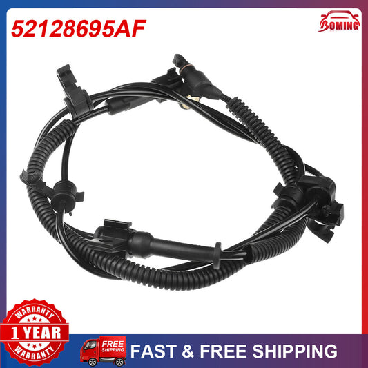 52128695AF New Front Left Driver ABS Wheel Speed Sensors for Jeep Liberty 02-07