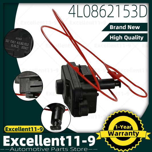Fuel filler baffle release lock actuator for Audi A1, A3, Q3, Q7, RS5 #4L0862153D- n