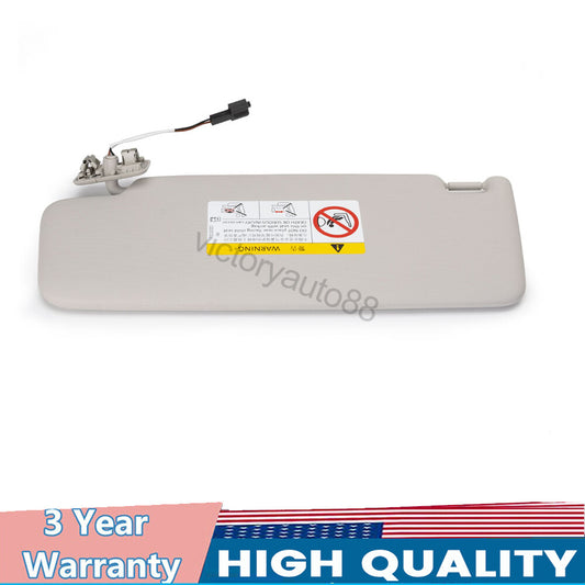 One-piece set of right sun visor and vanity mirror suitable for Volkswagen for Golf , for Jetta MK7, T-Cross for Passat , B8, CC