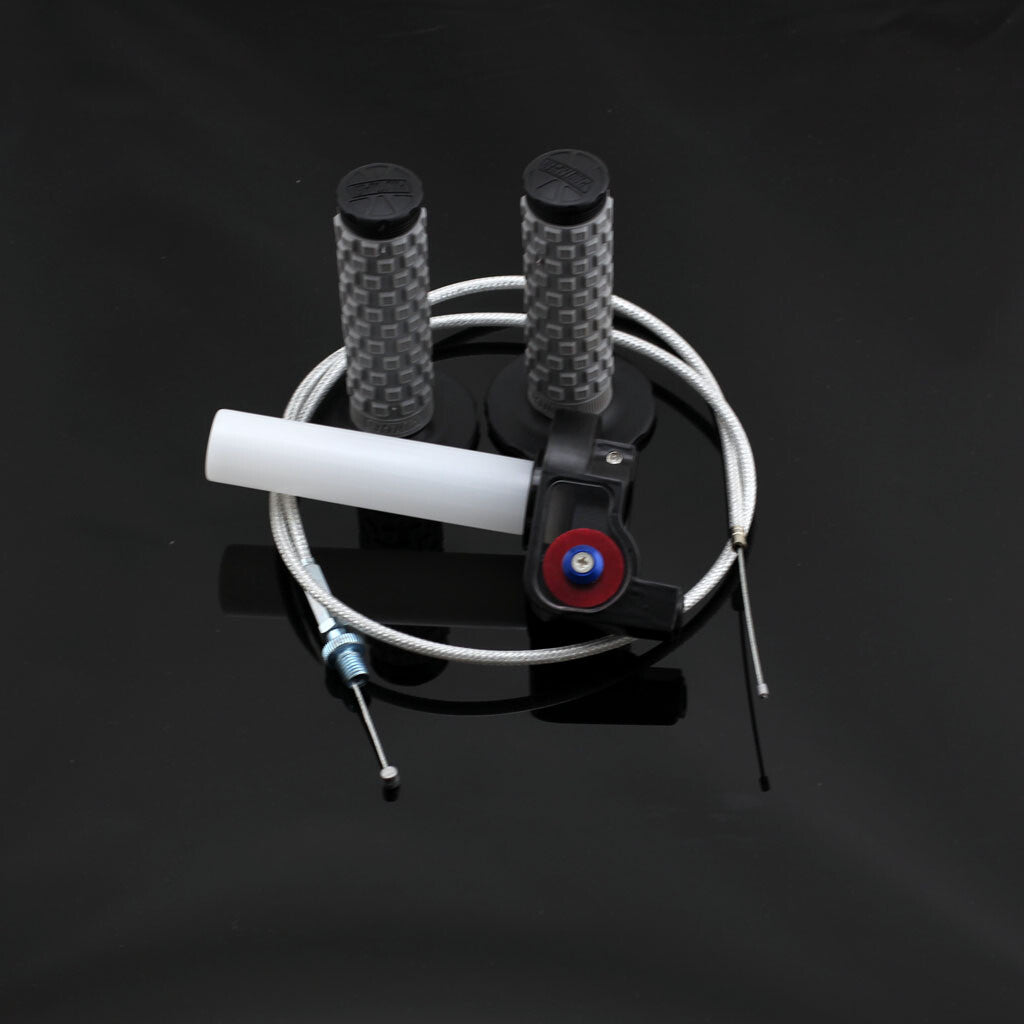 Handle Bar Grips Throttle Tube Kit 7/8 With ClampCableFor for HONDA CRF50 XR50