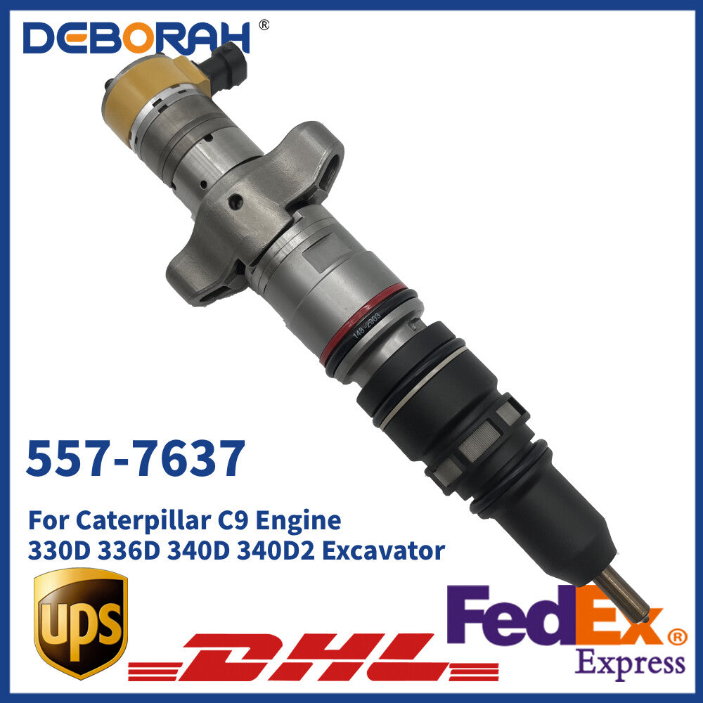 557-7637 Fuel Injector For Caterpillar C9 Engine 330D 336D 340D 340D2 Excavator