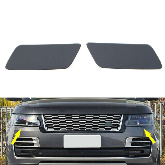 Bumper Headlight Washer Cover Cap For 18-21 for Land Rover for Range Rover L405 LR098383 Q